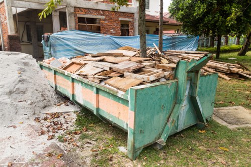 A cleared garden in Stjohnswood