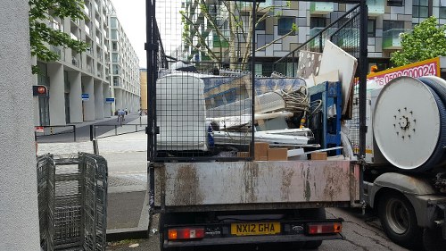 Organized office space after clearance in Stjohnswood